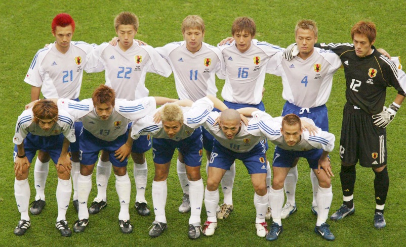 日本代表、W杯歴代メンバーを「金髪率」で見比べるとこうなる｜写真3