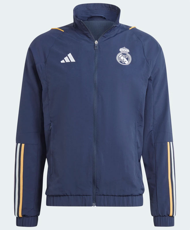 レアル・マドリー、最新の「adidasトレーニングウェア」が登場！大胆な“プレマッチ”は要チェック｜写真7