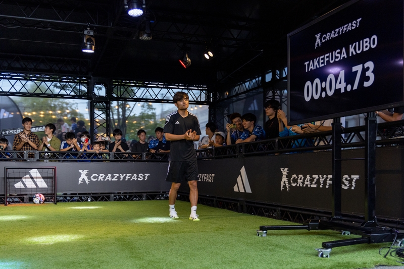 久保建英、adidasの新スパイク発表イベントに登場！槙野智章氏に「嫌いなもの」もぶっちゃける｜写真3