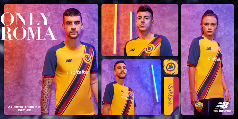 ローマ、4番目に「サードユニフォーム」を発表！エンブレムは“オオカミ”｜写真6