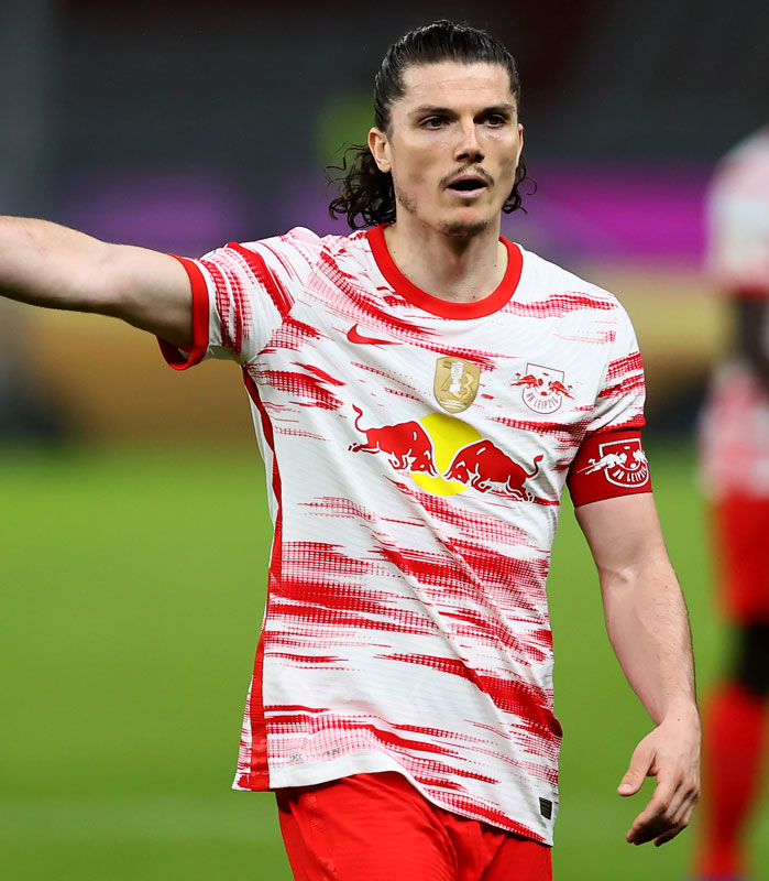 ライプツィヒ、2021-22新ユニフォームを発表！斬新な「かすれ模様」｜写真5