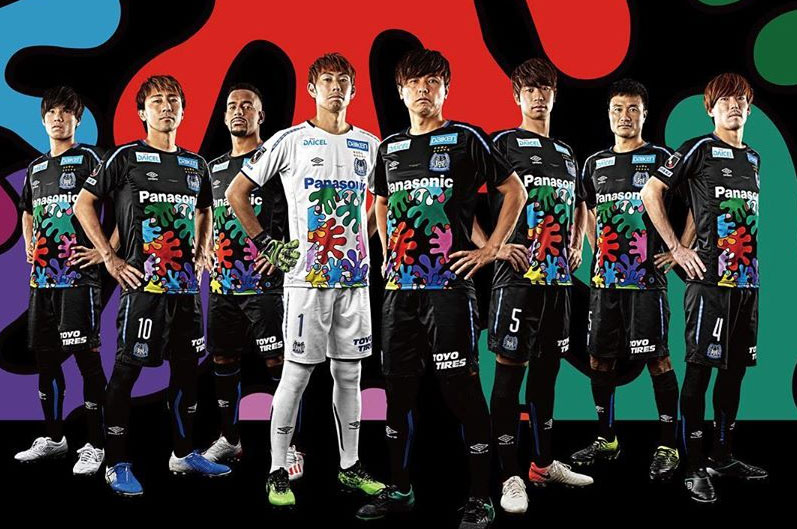 ガンバ大阪、木梨憲武デザインの「GAMBA EXPO」ユニフォームを発表！｜写真6