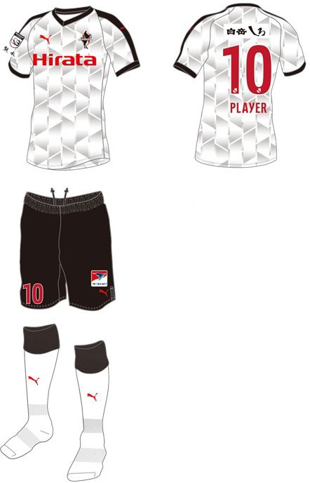 ロアッソ熊本、2021新ユニフォームを発表！鋭角で「攻撃サッカー」を表現｜写真5