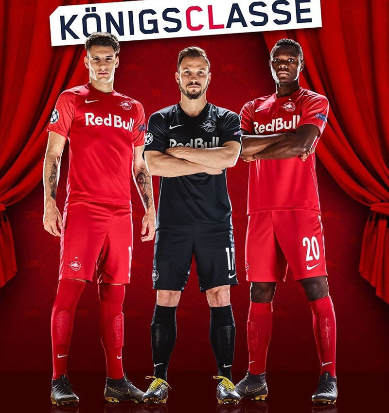 南野と奥川のRBザルツブルク、2019-20「CLユニフォーム」を発表！｜写真6