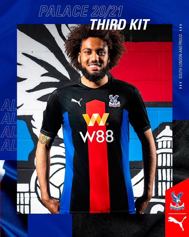 クリスタル・パレス、2020-21新ユニフォームを一挙発表！でも「全部色違い」｜写真9