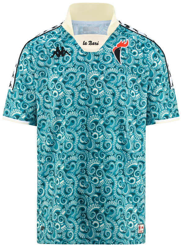 なんとタコの触手！バーリ、キモ美しい「限定コラボユニフォーム」を発表｜写真4