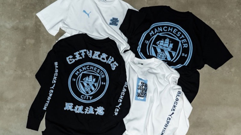 再販決定！『PUMA × マンチェスター・シティ × BlackEyePatch』コラボTシャツが数量限定で再登場だ｜写真9