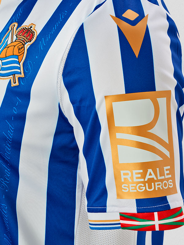 レアル・ソシエダ、4月開催の「19-20国王杯決勝」ユニフォームを発表！｜写真3