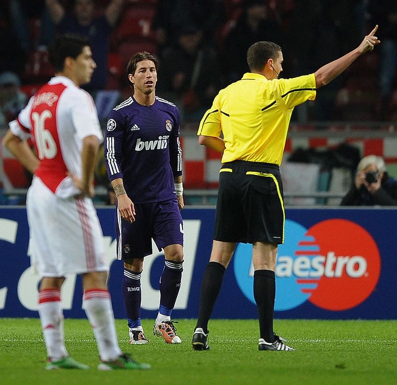 「CLで最も退場数が多い」現役選手、TOP4｜写真3