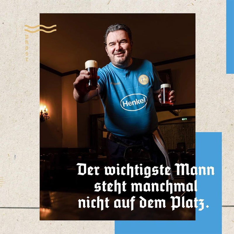 ドイツ2部フォルトゥナ、飲食店を支援する「チケット付ユニフォーム」が画期的！｜写真5