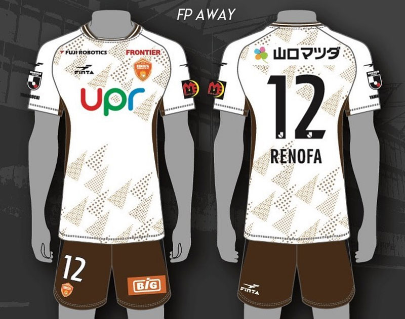 レノファ山口、2021新ユニフォームを発表！「放たれる矢」を鋭くデザイン｜写真4