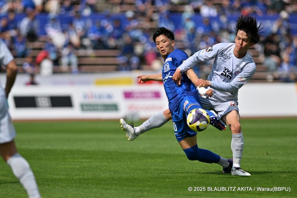 【インタビュー】ヴィッセル神戸移籍決断のブラウブリッツ秋田FW小松蓮「未知数なので、すごく楽しみ」J2最強ストライカーが歩んだ軌跡｜写真8