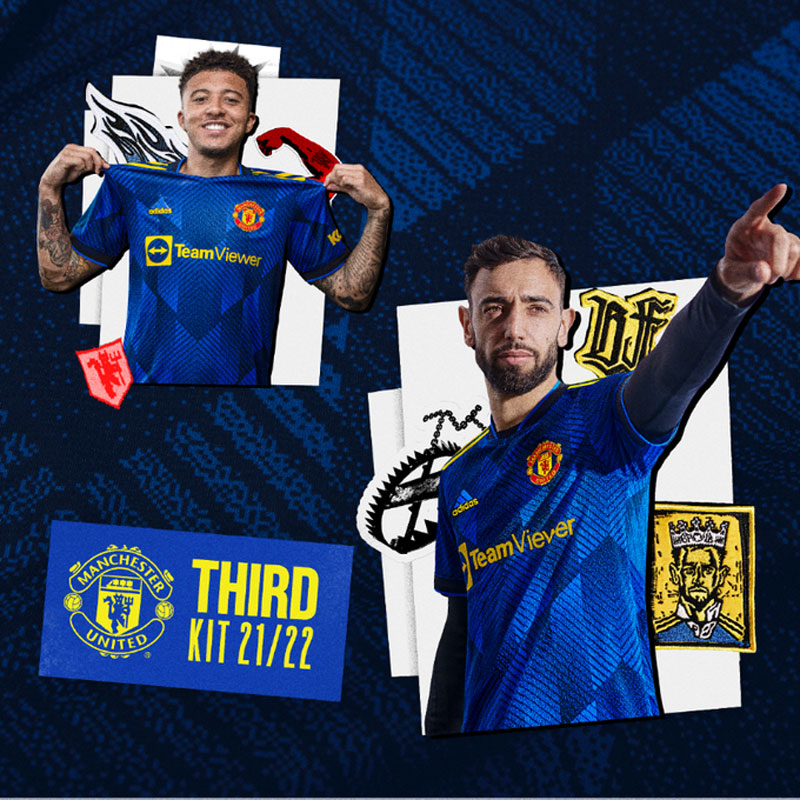 マンチェスター・ユナイテッド、「90年代っぽい」21-22新サードユニフォーム発表！｜写真4