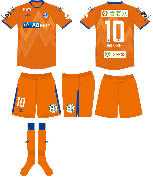 モンテディオ山形、2020新ユニフォームを発表！「伝統のストライプ」が復活｜写真8