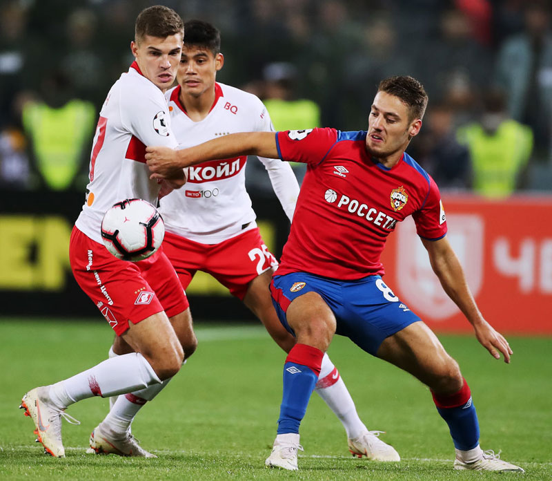 西村のCSKAモスクワ、2018-19新ユニフォームを発表！スパルタク戦でデビュー｜写真6
