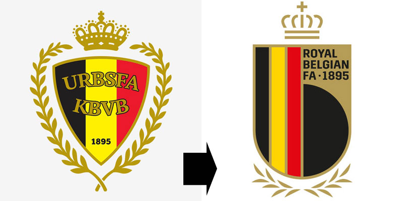 最近エンブレムを「完全に作り変えた」9つの代表チーム｜写真27