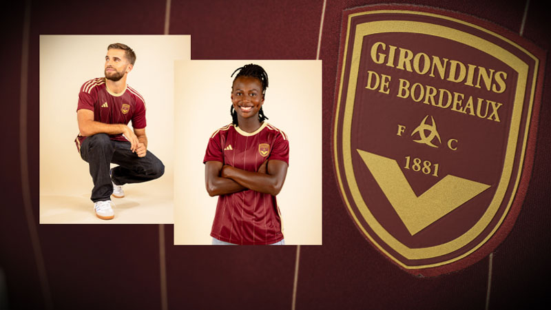 名門ボルドーが“ファン投票”で決定した新ユニ発表 　今回も「胸ロゴ無しが美しい」と好評｜写真7