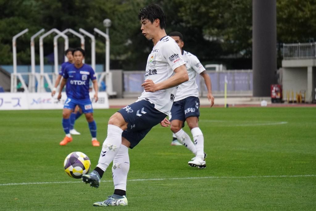 古巣秋田との直接対決をドローで終えたジェフユナイテッド千葉DF河野貴志「僕がチームを勝たせる選手になりたい」と残り4戦に臨む｜写真3