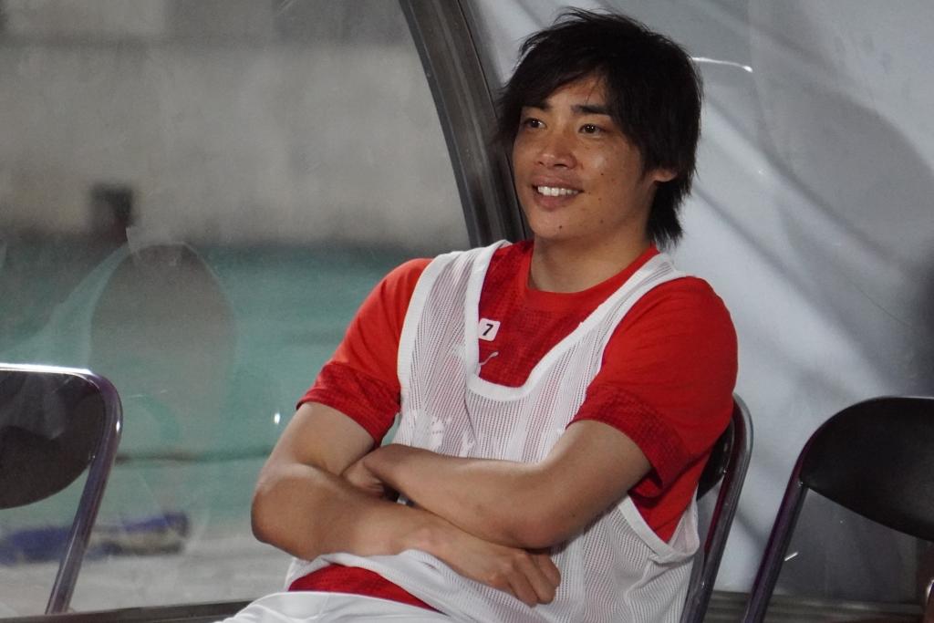 日本代表FW伊東純也、親善試合モンテディオ山形戦取材のQoly編集部撮影写真を公開｜写真6