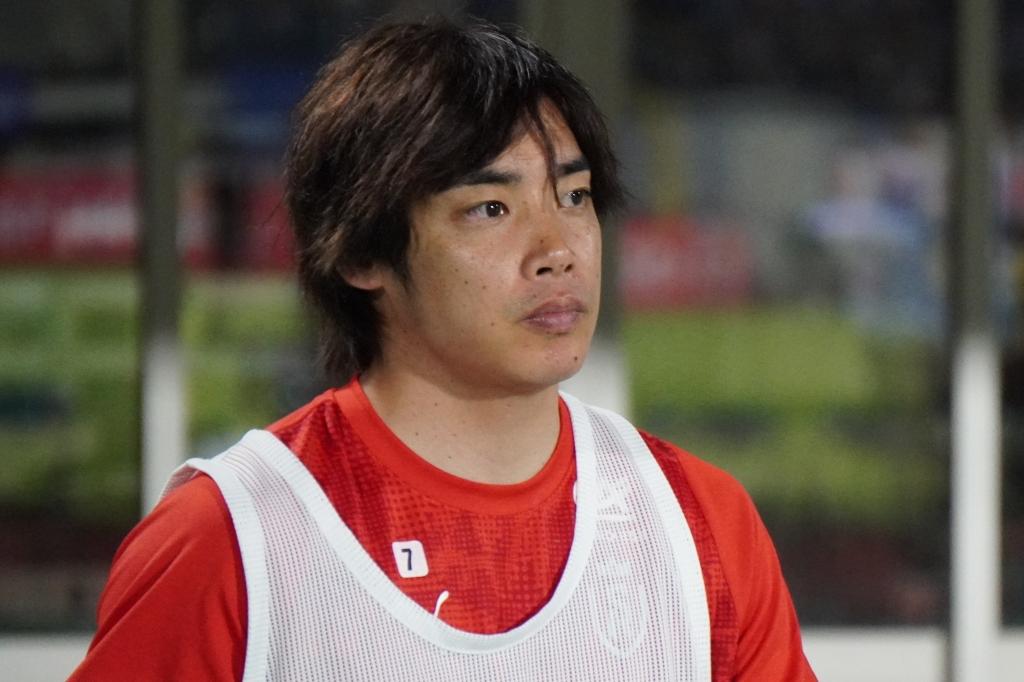 日本代表FW伊東純也、親善試合モンテディオ山形戦取材のQoly編集部撮影写真を公開｜写真10