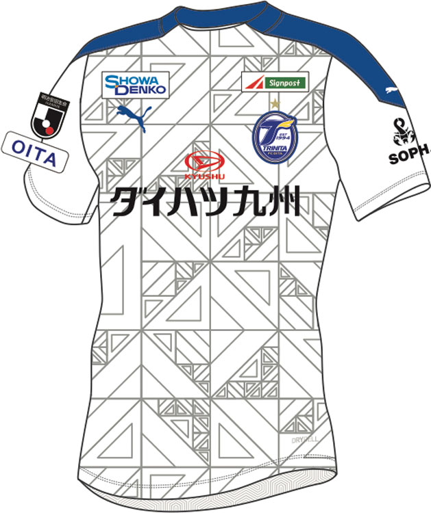 大分トリニータが2020年新ユニフォームを発表！デザインは「大分の城郭」｜写真4