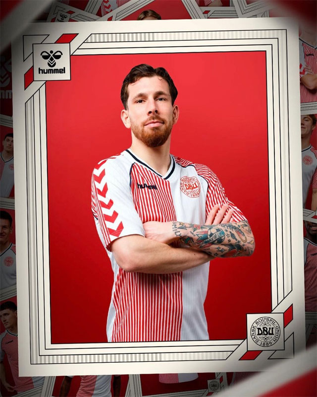 伝説復活！デンマーク代表に1試合限定の“完コピ”ユニが登場　hummelの仕事が素晴らしすぎる｜写真7