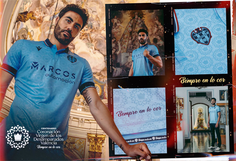 美しき聖なるデザイン…レバンテが「聖母戴冠100周年」を祝う23-24新ユニを発表｜写真5