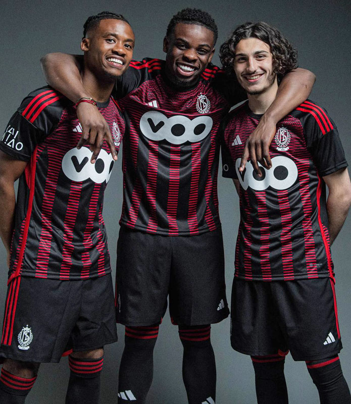 川辺駿の着用姿もご紹介！名門スタンダール、23-24新ユニフォームは「125周年記念」の特別仕様に｜写真7