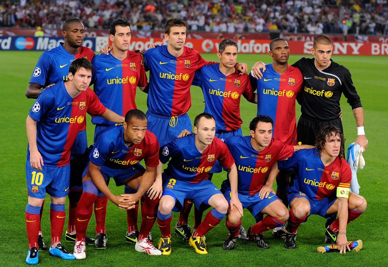 CL決勝ユニ！バルセロナ、「歓喜のツートンカラー」2008-09ユニフォーム｜写真3