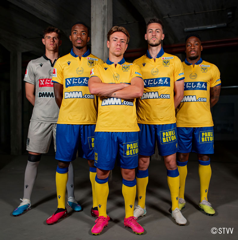 シント＝トロイデンが「100周年記念」23-24新ユニを発表　内に忍ばせる“サムライマスク”を見よ！｜写真5