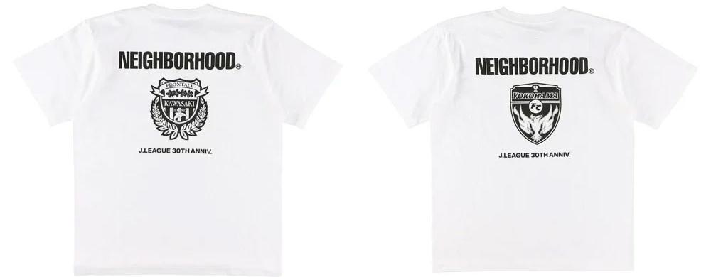 “背中”で魅せる！『Jリーグ×NEIGHBORHOOD』からスタイリッシュなコラボTシャツが登場｜写真8