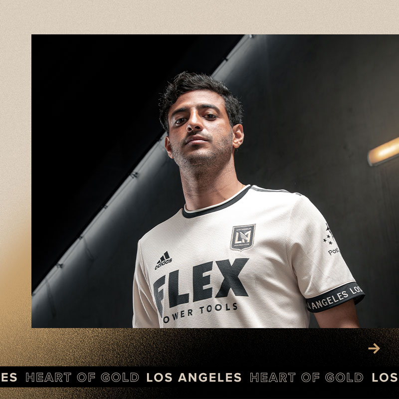 ロサンゼルスFC、2021新ユニフォーム発表！「YouTube TV」胸から消える｜写真4