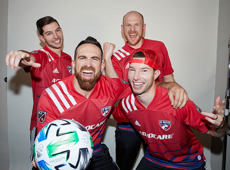 FCダラスの新ユニフォーム、「超人気YouTuber集団」がモデルで登場！｜写真5