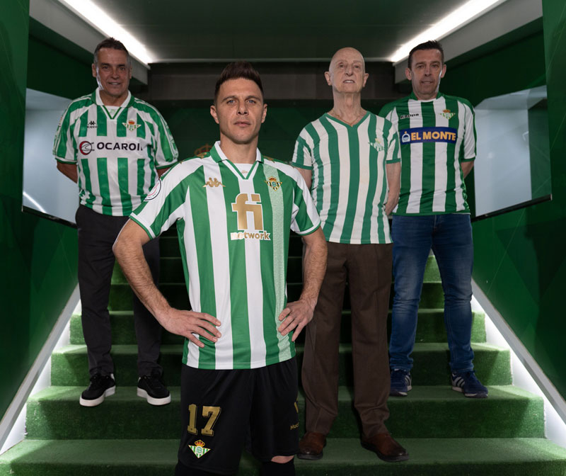 17年ぶりファイナルへ！ベティスが「国王杯決勝」ユニフォームを発表｜写真6