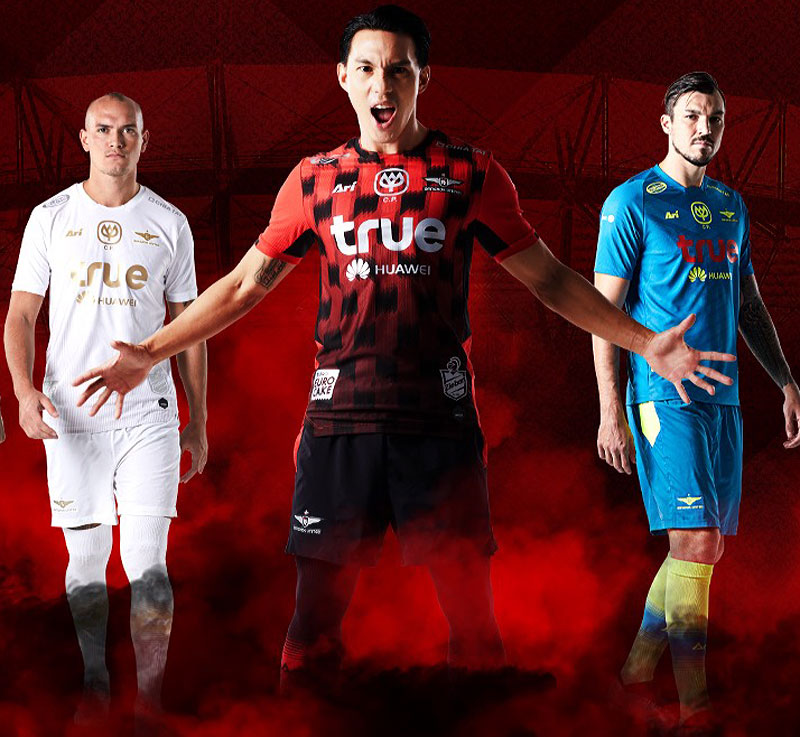 ハーフナー・マイクのバンコクU、2019新ユニフォームは独特なデザインに！｜写真6