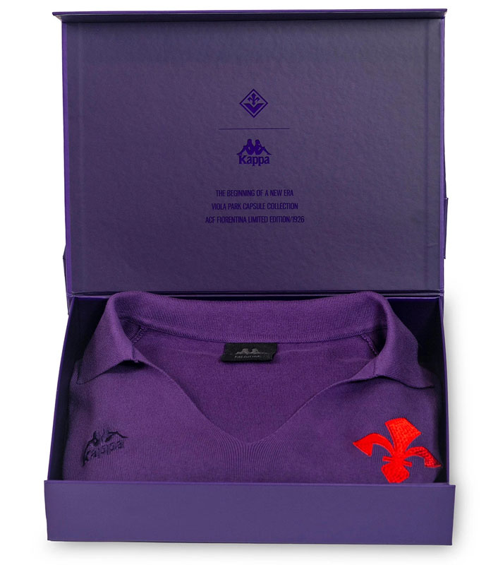「フィオレンティーナ×Kappa」に美しき“限定”レトロジャージが登場　プレミアム感ある豪華ボックス入り｜写真7