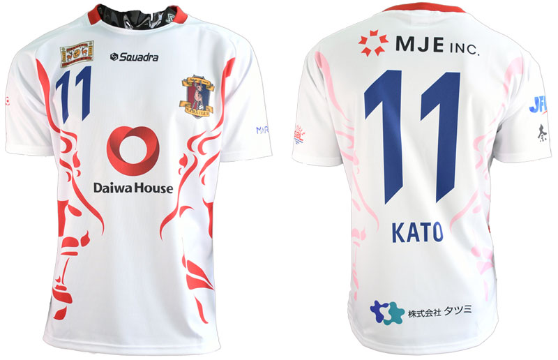 奈良クラブ、2022新ユニフォームを発表！前面に「金剛力士像」を描く｜写真4