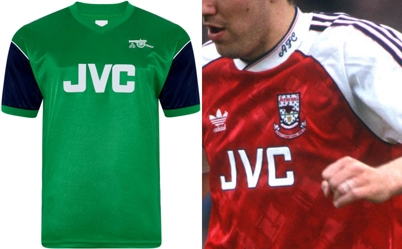 アーセナルが80年代レトロな新ユニフォーム発表！「不人気だった」緑ユニが華麗に大復活を遂げる｜写真5