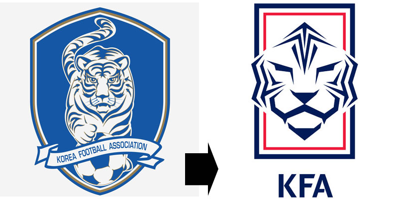 最近エンブレムを「完全に作り変えた」9つの代表チーム｜写真21