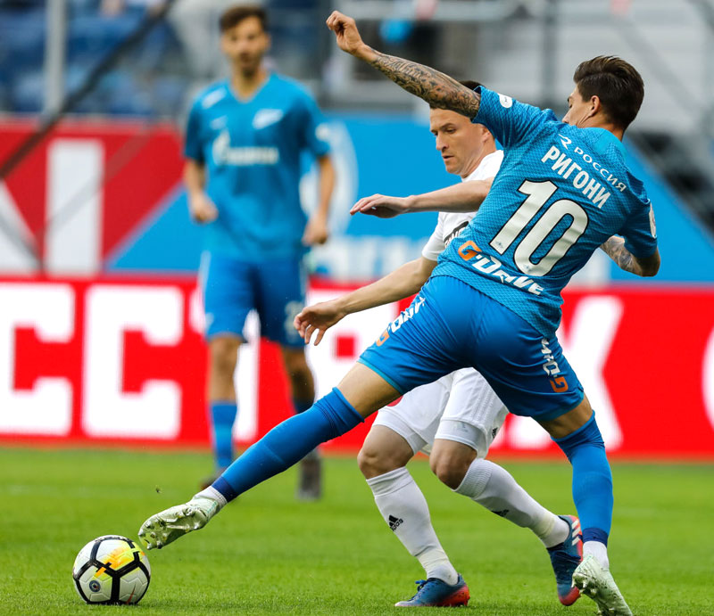 ゼニト・サンクトペテルブルク、「矢」がモチーフの2018-19新ユニフォームを発表！｜写真8