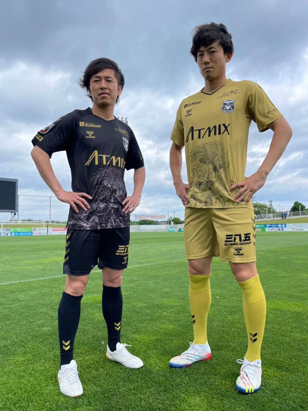 “実写化”が熱い！ヴァンラーレ八戸、進化した「2023八戸三社大祭」限定ユニを発表｜写真6