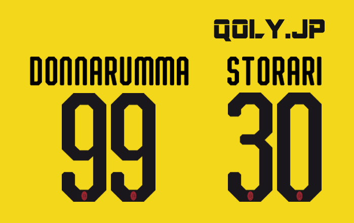 ACミラン、Puma製第1弾の2018-19新ユニフォームを発表！背番号も掲載｜写真12