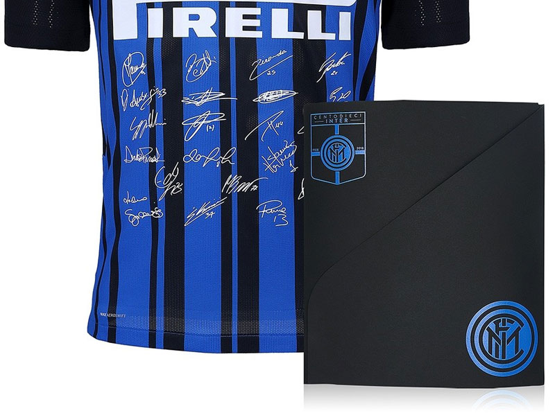 インテル、クラブ創立110周年記念ユニフォームを「1908」着限定発売 ！｜写真4