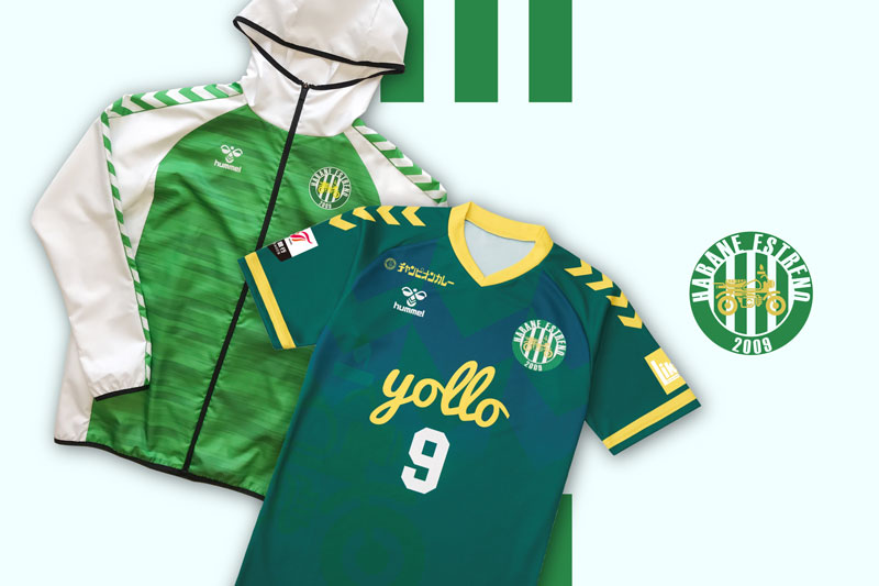 “架空のチーム”、葉羽エストレーノの新ユニフォームが登場！大胆に「バイク」を描く｜写真9