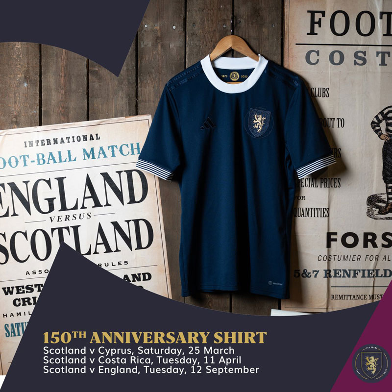 “ウイスキー付き”も発売！スコットランド代表、荘厳「150周年記念ユニフォーム」を発表｜写真8