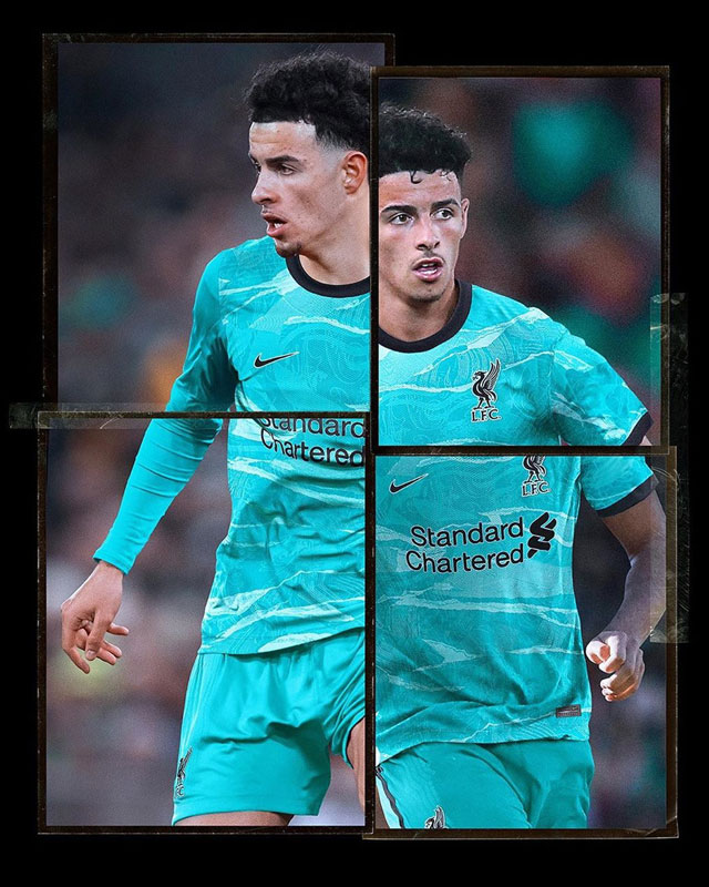 南野のリヴァプール、2020-21新アウェイユニフォーム発表！緑は「象徴の色」｜写真5