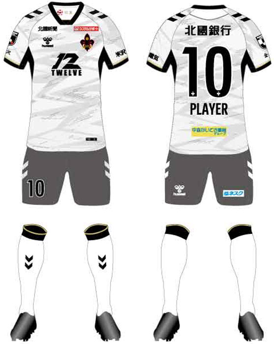 胸にNEWスポンサー！ツエーゲン金沢が2024新ユニフォームを発表 「Zデザイン」でJ2復帰を目指す｜写真6