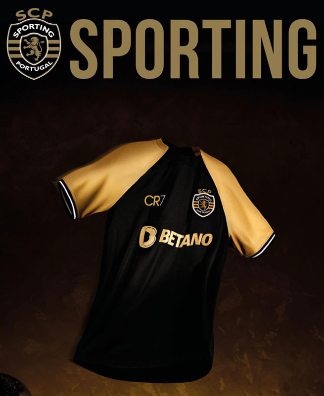 ロナウドの『CR7』と歴史的コラボ！守田のスポルティングが「20周年記念」の新ユニフォームを発表｜写真7