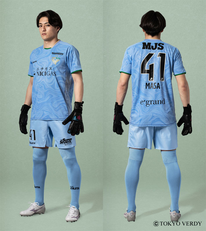 東京ヴェルディ、“ミントチョコ感”の2023新アウェイユニフォームを発表！｜写真5