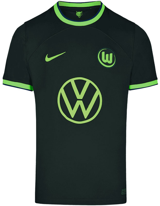 ヴォルフスブルク、2022-23新ユニフォームを発表！デザインは「偽装ペイント」｜写真4